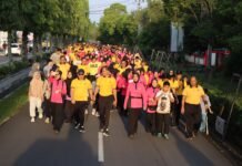 Semarak Hari Bhayangkara ke-80: Tawa, Keringat, dan Kreasi Nasi Goreng di Polres Bengkulu Utara