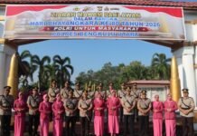 Peringati Hari Bhayangkara ke-80, Polres Bengkulu Utara Gelar Ziarah dan Tabur Bunga di TMP Ratu Samban