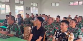 Kodim 0423 / BU Nonton Bareng (NOBAR) Kebangsaan Piala Dunia 2026 Bersama Masyarakat