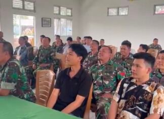 Kodim 0423 / BU Nonton Bareng (NOBAR) Kebangsaan Piala Dunia 2026 Bersama Masyarakat