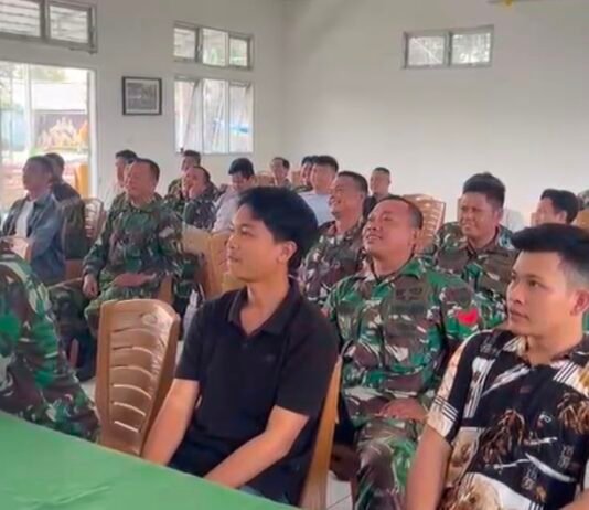 Kodim 0423 / BU Nonton Bareng (NOBAR) Kebangsaan Piala Dunia 2026 Bersama Masyarakat