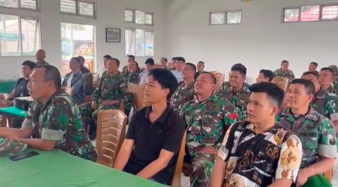 Kodim 0423 / BU Nonton Bareng (NOBAR) Kebangsaan Piala Dunia 2026 Bersama Masyarakat