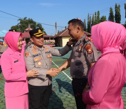 Kapolres Bengkulu Utara Pimpin Upacara Kenaikan Pangkat, Tekankan Profesionalisme dan Integritas