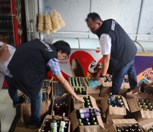 HUT Kabupaten Bengkulu Utara KE-67, Polres Amankan 558 Botol Miras