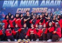 Bupati Arie Septia Adinata,S.E., M.Ap Membuka Turnamen Voli Putri Bina Muda Abadi Cup Karang Taruna Bukit Makmur