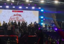 Malam Puncak HUT ke-67 Bengkulu Utara dispendikbud Sukses Gelar Tari Spektakuler di Alun-Alun Rajo Malim Paduko