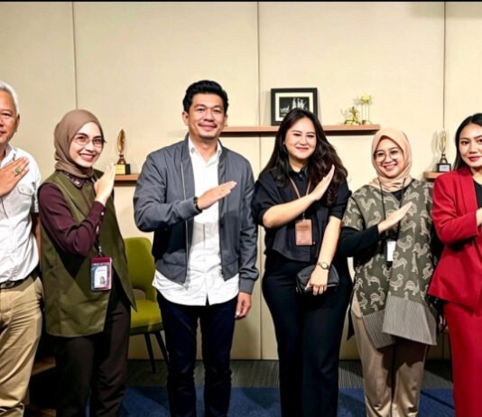 Perkuat Keterbukaan Informasi dan Potensi Daerah, Bupati Bengkulu Utara Kunjungi Menara Kompas Jakarta