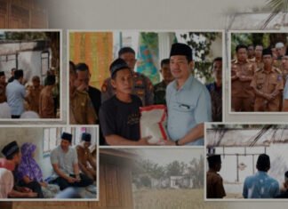 Bupati Arie Septia Adinata S.E. M.Ap Tinjau Lokasi Musibah Kebakaran di Desa Senali