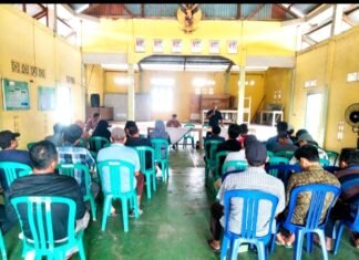 Pemdes Giri Mulya Bersama BPD Desa Gelar Rapat penyampaian Hasil Musdus Guna Menjaring Aspirasi Masyarakat
