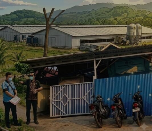 Diduga Tabrak Aturan Sanitasi, Rumah Hunian Jadi Dapur SPPG, Hanya Berjarak ±300 Meter Dari Kandang Ayam Skala Besar