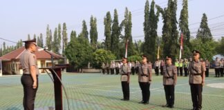 Mutasi Jabatan di Polres Bengkulu Utara: Kapolres Pimpin Sertijab Kapolsek Ketahun dan Giri Mulya.