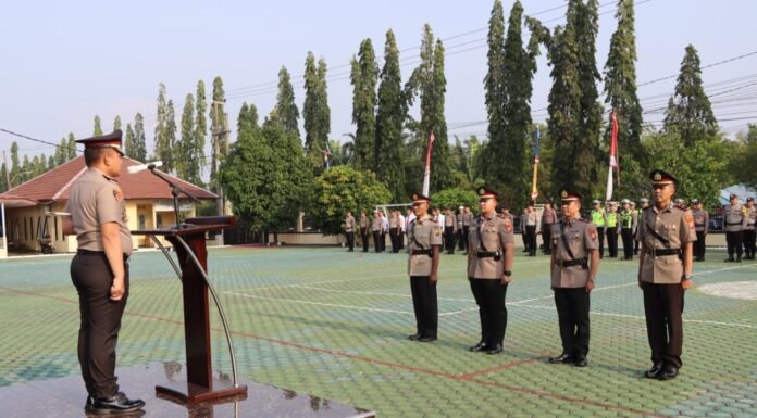 Mutasi Jabatan di Polres Bengkulu Utara: Kapolres Pimpin Sertijab Kapolsek Ketahun dan Giri Mulya.