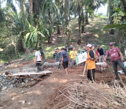 Percepatan Pembangunan Jembatan Gantung Perintis Garuda Terus Dioptimalkan