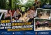 Gotong Royong Perbaiki Jembatan Keramat, Kapolres Bengkulu Utara dan Warga Bersinergi Bangun Desa