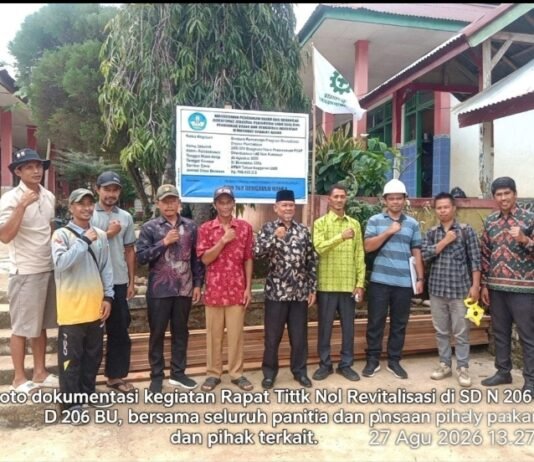 Titik Nol Pembangunan: Revitalisasi SDN 206 Bengkulu Utara Dimulai