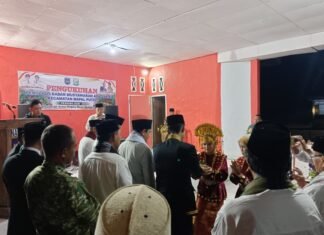 TNI Hadiri Pengukuhan BMA Napal Putih, Perkuat Sinergi dan Pelestarian Adat di Bengkulu Utara