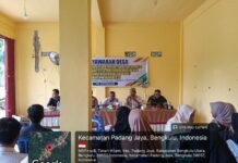 Koramil 423-03/Lais Hadiri Penetapan RKPDes 2027 dan Musrenbangdes 2028 Desa Tanah Hitam