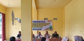 Koramil 423-03/Lais Hadiri Penetapan RKPDes 2027 dan Musrenbangdes 2028 Desa Tanah Hitam
