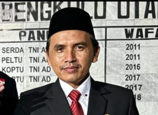 Yogi Sumarta, S.T., M.Si. Resmi Dilantik Jadi Sekretaris Dinas PUPR Bengkulu Utara, Wabup Sumarno Titipkan Amanah Pembangunan Berkelanjutan