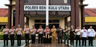 Kunjungan Kerja Kapolda Bengkulu ke Polres Bengkulu Utara, Tekankan Sinergitas dan Pelayanan Humanis