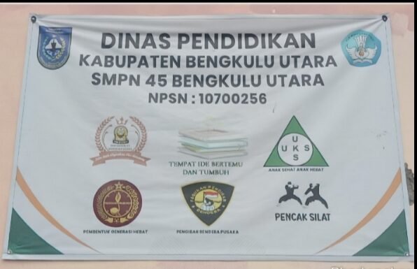 Revitalisasi Fasilitas, SMP N 45 Bengkulu Utara Jadi Daya Tarik Baru Sistem Belajar Mengajar